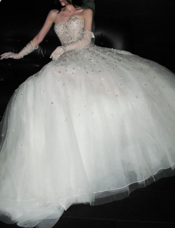 Niulatu Sweetheart Neck Ball Gown Long Wedding Dresses Tulle Beaded Sleeveless Bridal Gowns White Bridal Dresses HZ1026